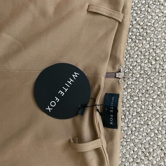 SOLD! Whitefox Boutique ‘Fearless Pants Tan’ size small - Picture 5 of 6